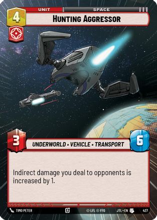 Hunting Aggressor (Hyperspace) - 427 - Uncommon