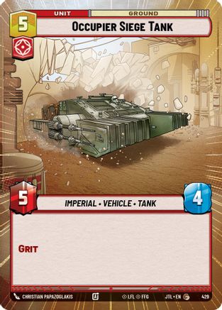 Occupier Siege Tank (Hyperspace) - 429 - Common