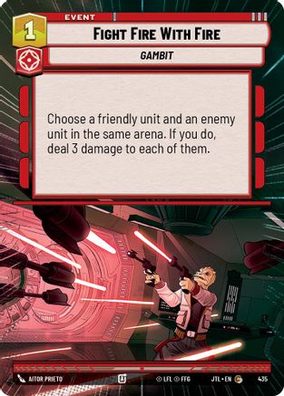 Fight Fire With Fire (Hyperspace) - 435 - Common