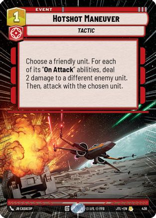 Hotshot Maneuver (Hyperspace) - 436 - Rare