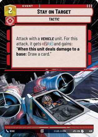 Stay on Target (Hyperspace) - 439 - Uncommon