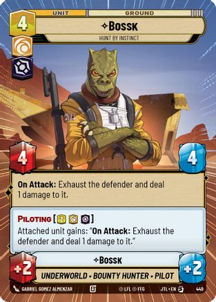 Bossk - Hunt By Instinct (Hyperspace) - 449 - Special