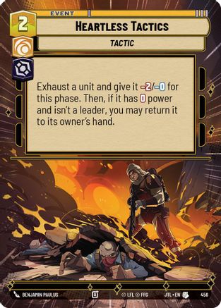 Heartless Tactics (Hyperspace) - 456 - Uncommon