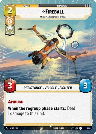 Fireball - An Explosion With Wings (Hyperspace) - 460 - Uncommon