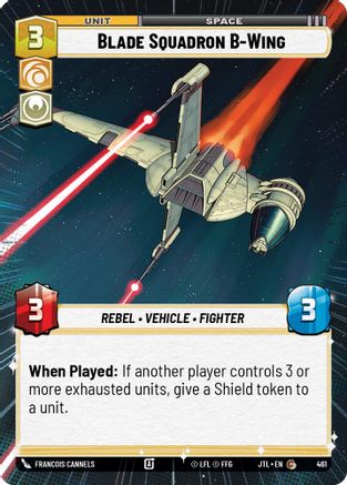Blade Squadron B-Wing (Hyperspace) - 461 - Common