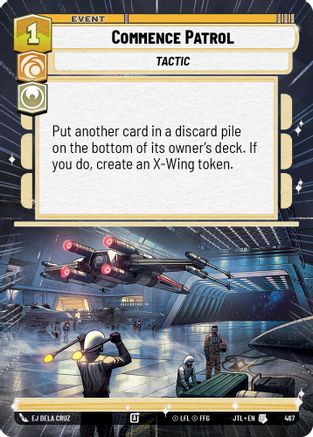 Commence Patrol (Hyperspace) - 467 - Uncommon