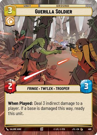 Guerilla Soldier (Hyperspace) - 480 - Common