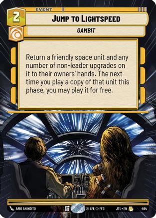 Jump to Lightspeed (Hyperspace) - 494 - Rare