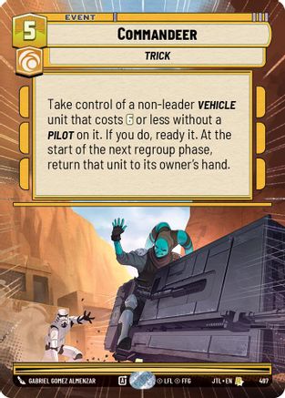 Commandeer (Hyperspace) - 497 - Rare