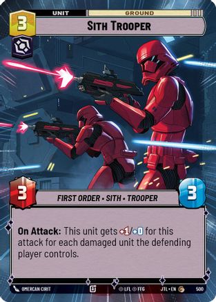 Sith Trooper (Hyperspace) - 500 - Common