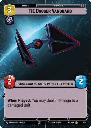 TIE Dagger Vanguard (Hyperspace) - 501 - Common