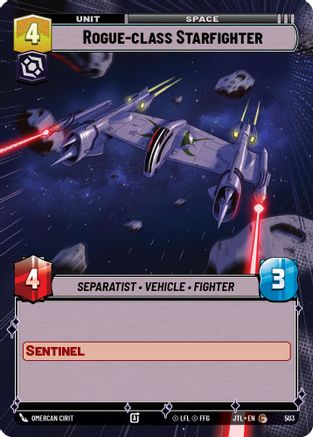 Rogue-class Starfighter (Hyperspace) - 503 - Common
