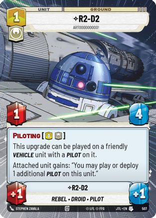 R2-D2 - Artooooooooo! (Hyperspace) - 507 - Uncommon