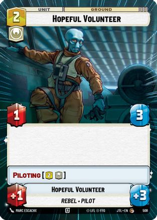 Hopeful Volunteer (Hyperspace) - 508 - Common