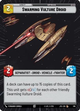 Swarming Vulture Droid (Hyperspace) - 518 - Common