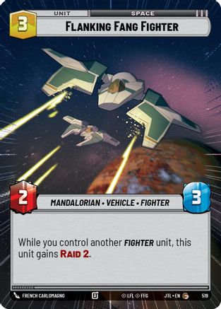 Flanking Fang Fighter (Hyperspace) - 519 - Common