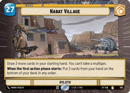 Nabat Village (Hyperspace) - 290 - Rare