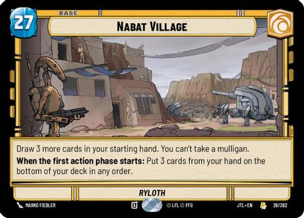 Nabat Village - 028/262 - Rare