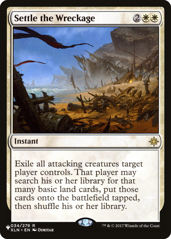 Settle the Wreckage - XLN Reprint (PLST)
