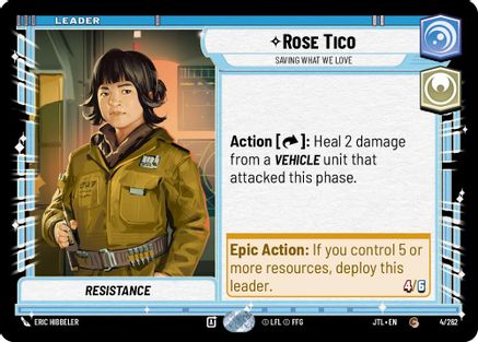 Rose Tico - Saving What We Love - 004/262 - Common