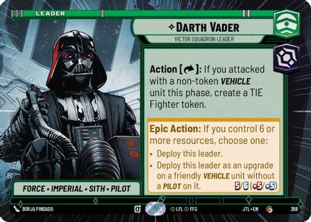 Darth Vader - Victor Squadron Leader (Hyperspace) - 268 - Common