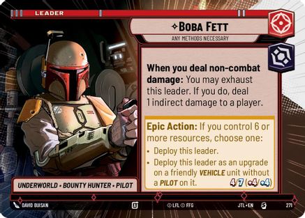 Boba Fett - Any Methods Necessary (Hyperspace) - 271 - Special
