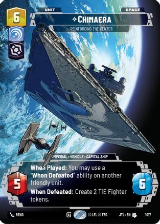 Chimaera - Reinforcing the Center (Prestige) - 1017 - Uncommon