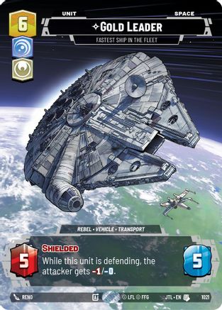 Gold Leader - Fastest Ship in the Fleet (Prestige) - 1021 - Uncommon