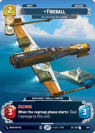 Fireball - An Explosion With Wings (Prestige) - 1041 - Uncommon