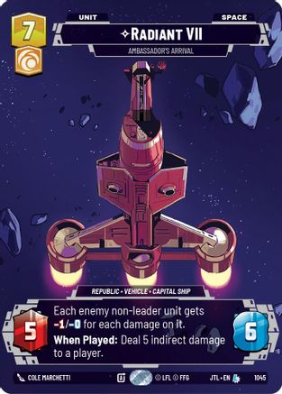 Radiant VII - Ambassadors' Arrival (Prestige) - 1045 - Legendary