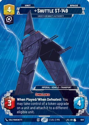 Shuttle ST-149 - Under Krennic's Authority (Prestige) - 1047 - Uncommon