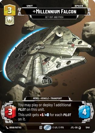 Millennium Falcon - Get Out And Push (Prestige) - 1048 - Special