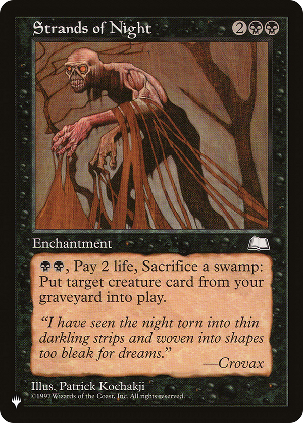 Strands of Night - WTH Reprint (PLST)