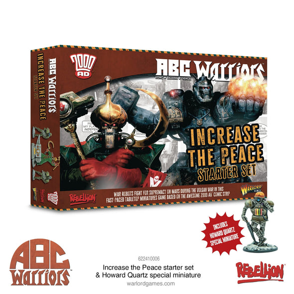 ABC Warriors - 2 Player Starter Set - Increase the Peace