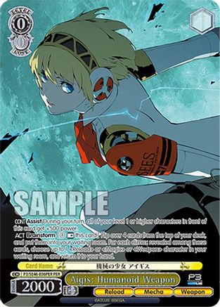 Aigis: Humanoid Weapon (OFR) - P3/SE46-E06PERPER - Persona Rare
