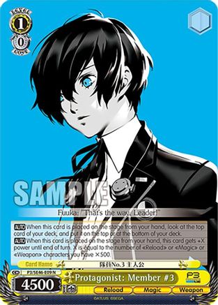 Protagonist: Member #3 - P3/SE46-E09N - Normal