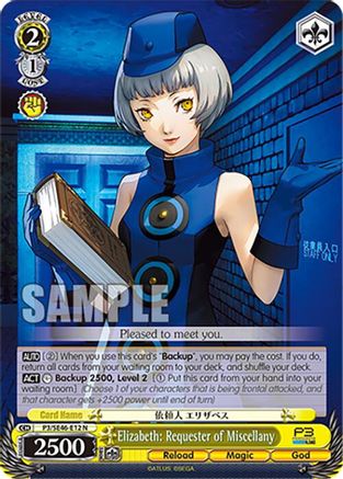 Elizabeth: Requester of Miscellany - P3/SE46-E12N - Normal