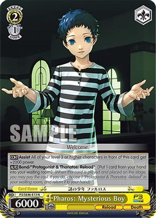 Pharos: Mysterious Boy - P3/SE46-E13N - Normal