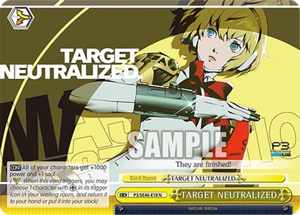 TARGET NEUTRALIZED. - P3/SE46-E18N - Normal