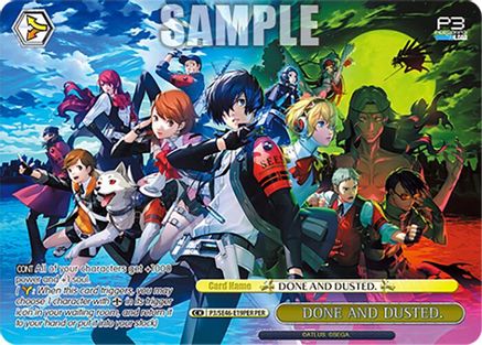 DONE AND DUSTED. (PER) - P3/SE46-E19PERPER - Persona Rare