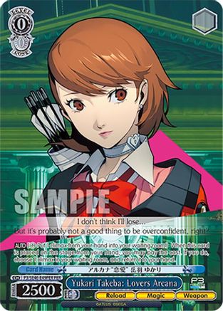 Yukari Takeba: Lovers Arcana (PER) - P3/SE46-E49PERPER - Persona Rare