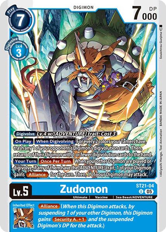 Zudomon - ST21-04 - Uncommon