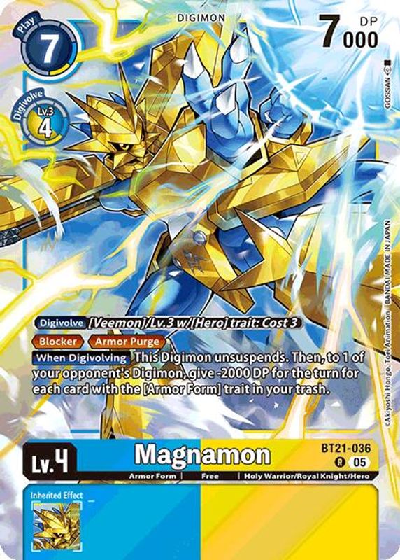 Magnamon - BT21-036 - Rare