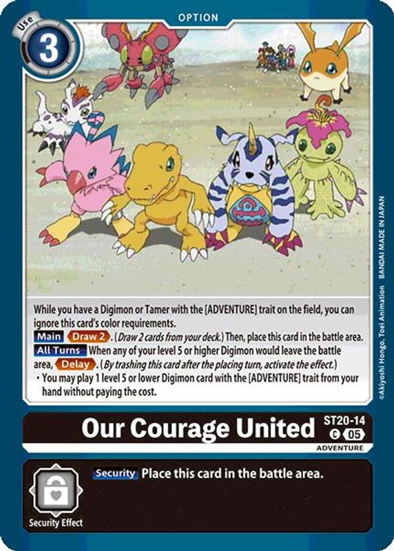Our Courage United - ST20-14 - Common