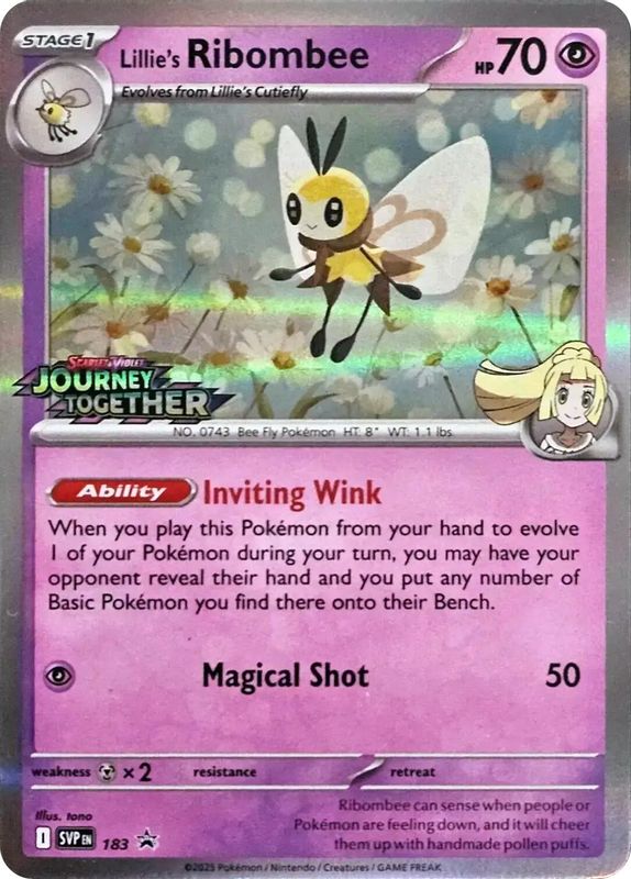 Lillie's Ribombee - SVP183 - Pre-Release Promo