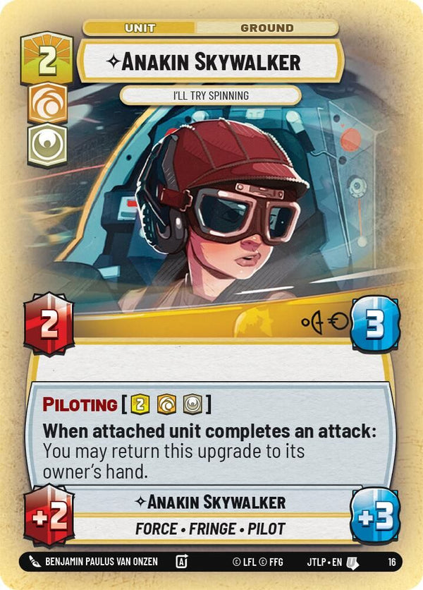 Anakin Skywalker - I'll Try Spinning - 16 - Uncommon