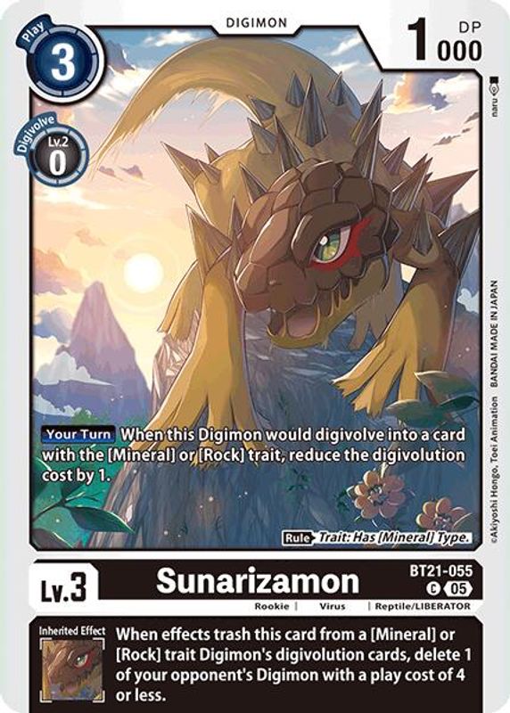 Sunarizamon - BT21-055 - Common