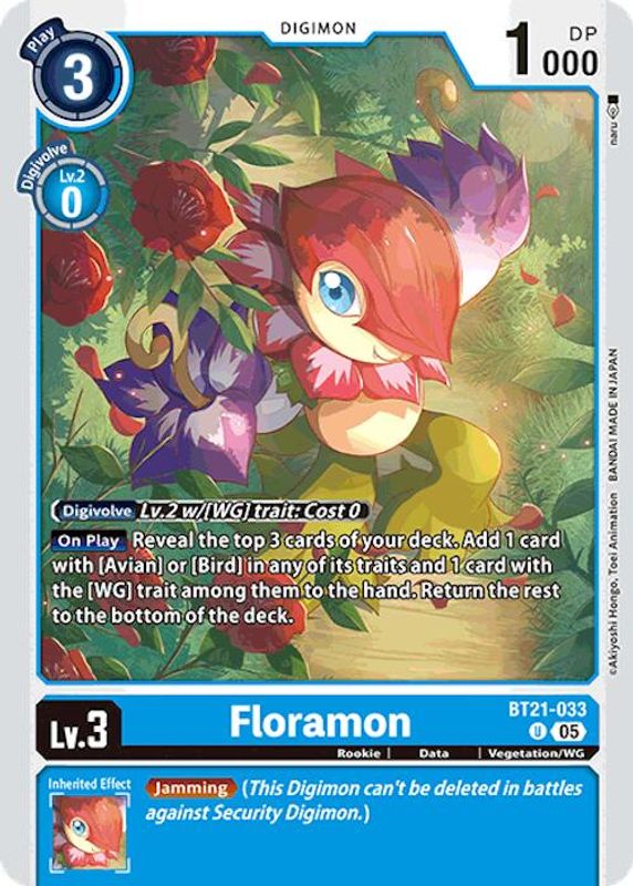 Floramon - BT21-033 - Uncommon