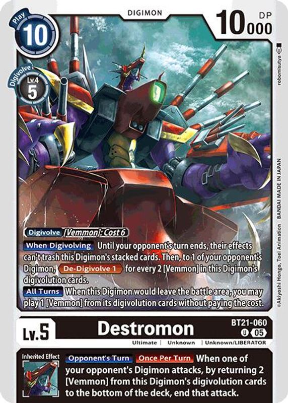 Destromon - BT21-060 - Uncommon