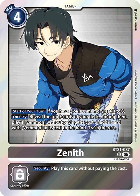 Zenith - BT21-087 - Rare